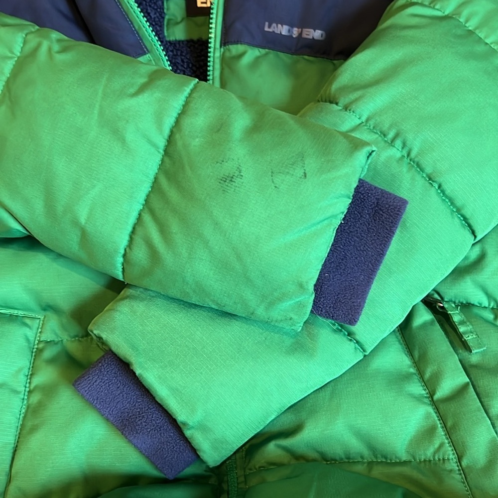Lands' End ThermoPlume Fleece Lined Parka - Picture 8 of 9